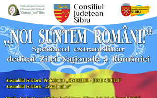 Junii Sibiului sărbătoresc România, la TVR 1